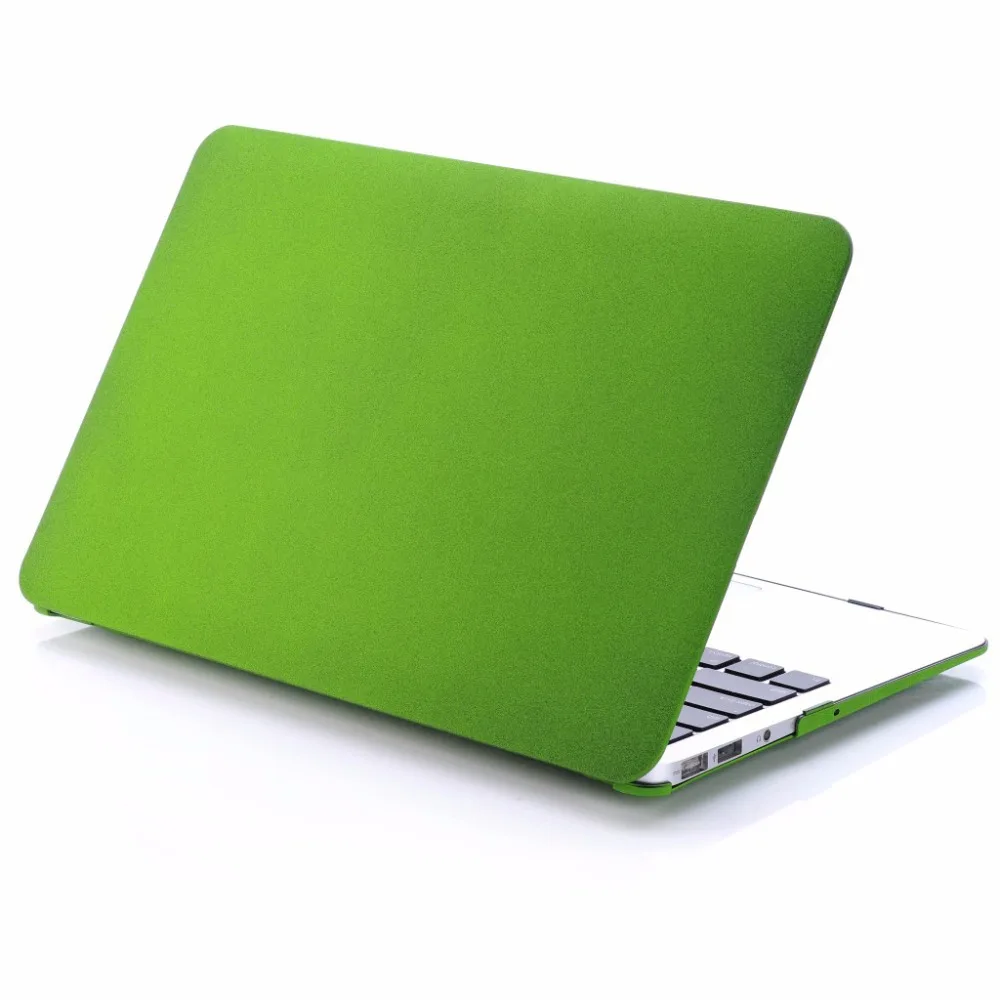 Без логотипа Quicksand серия розовый красный чехол для Macbook Air 11 13 Pro retina 12 15 жесткий