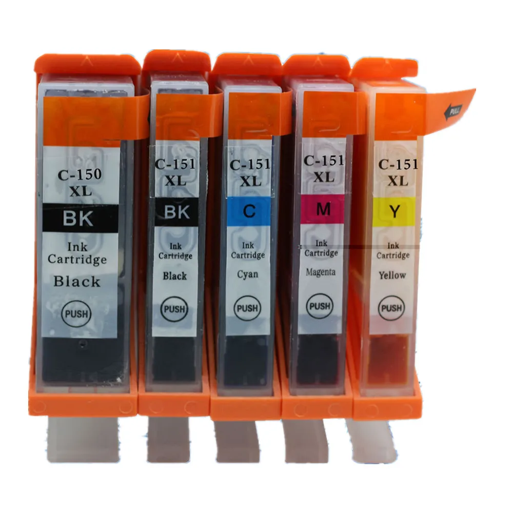 

Запасная деталь Φ PGI 150 150XL CLI 151 151XL чернильные картриджи для Canon Pixma MG6410 MG5410 IP7210 MX721
