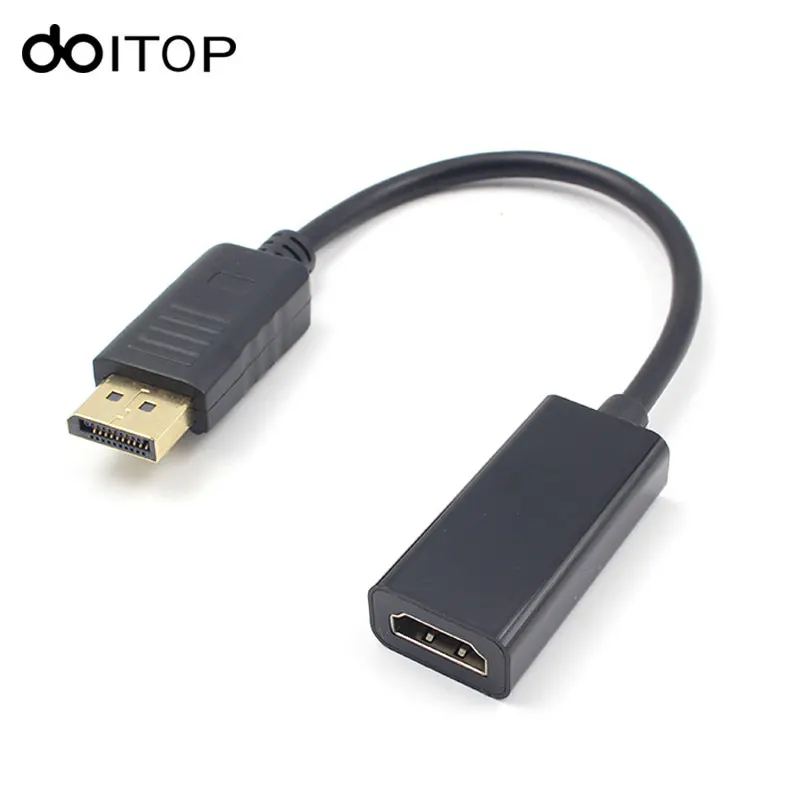 Кабель-адаптер DOITOP HD 1080P DisplayPort DP-HDMI порт дисплея конвертер для Apple Samsung HP/Dell