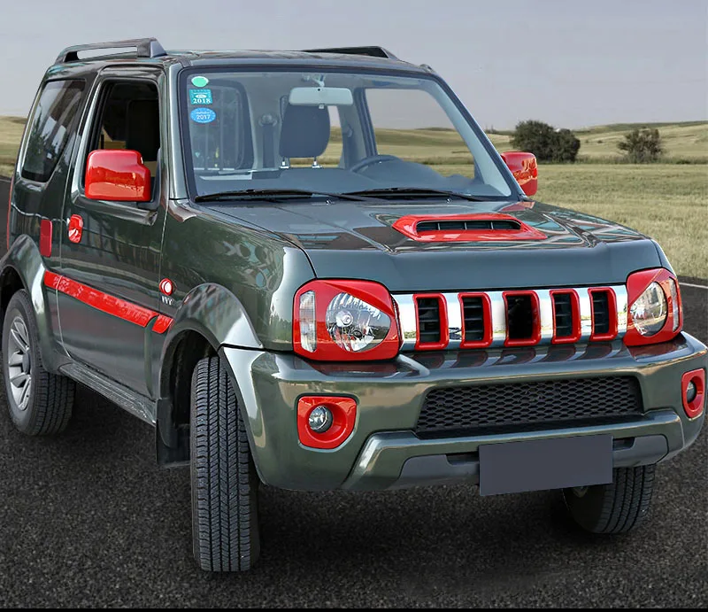 

For SUZUKI Jimny 2009-2015 Red Exterior Decoration (pls Check The Car Year)