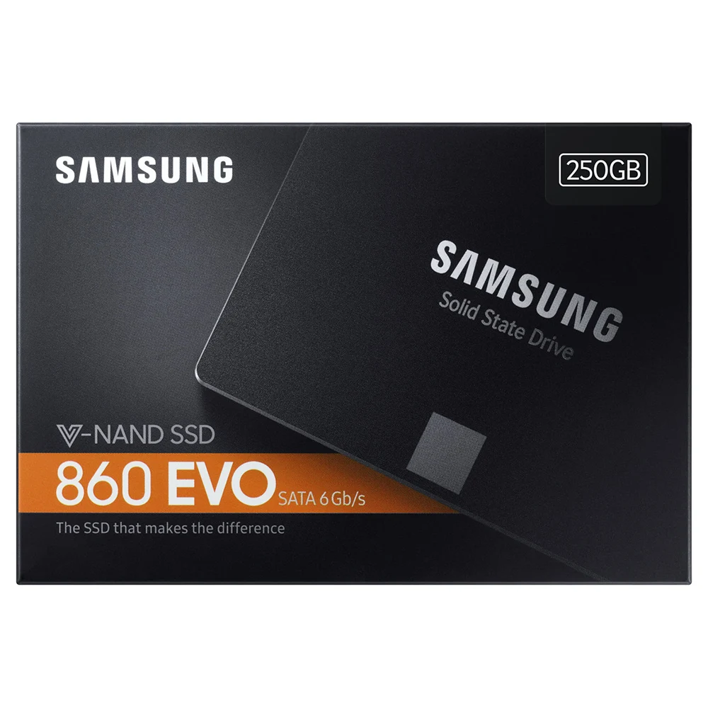 SAMSUNG 860 EVO 500GB 1 ТБ HD SSD жесткий диск HDD 2,5 жесткий диск SSD SATA 250GB твердотельный жесткий диск для ноутбуков настольных ПК
