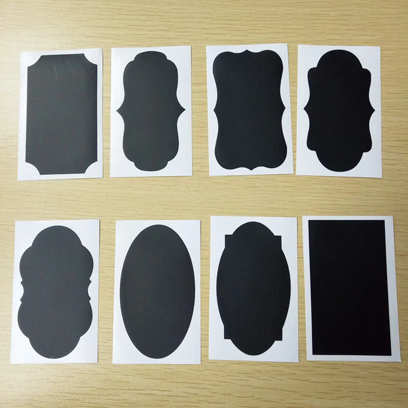 8 шт./компл. бутылки и этикетки для банок Свадебные кухонные банки доски стикеры в