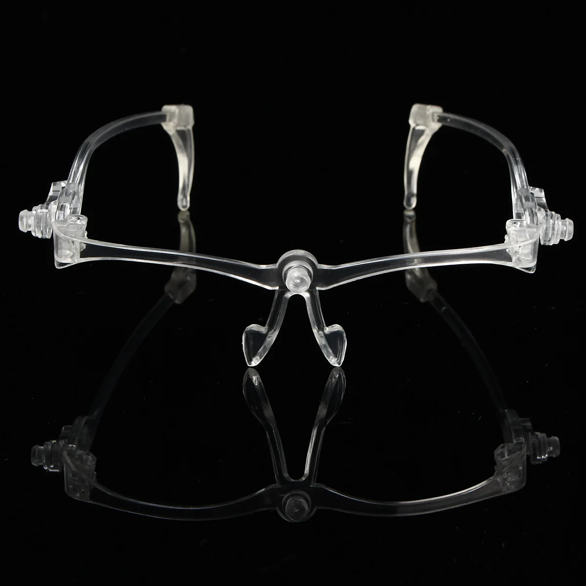 10 шт. Защитная пленка для лица + 1 полка регулируемая съемная защитная маска зубов