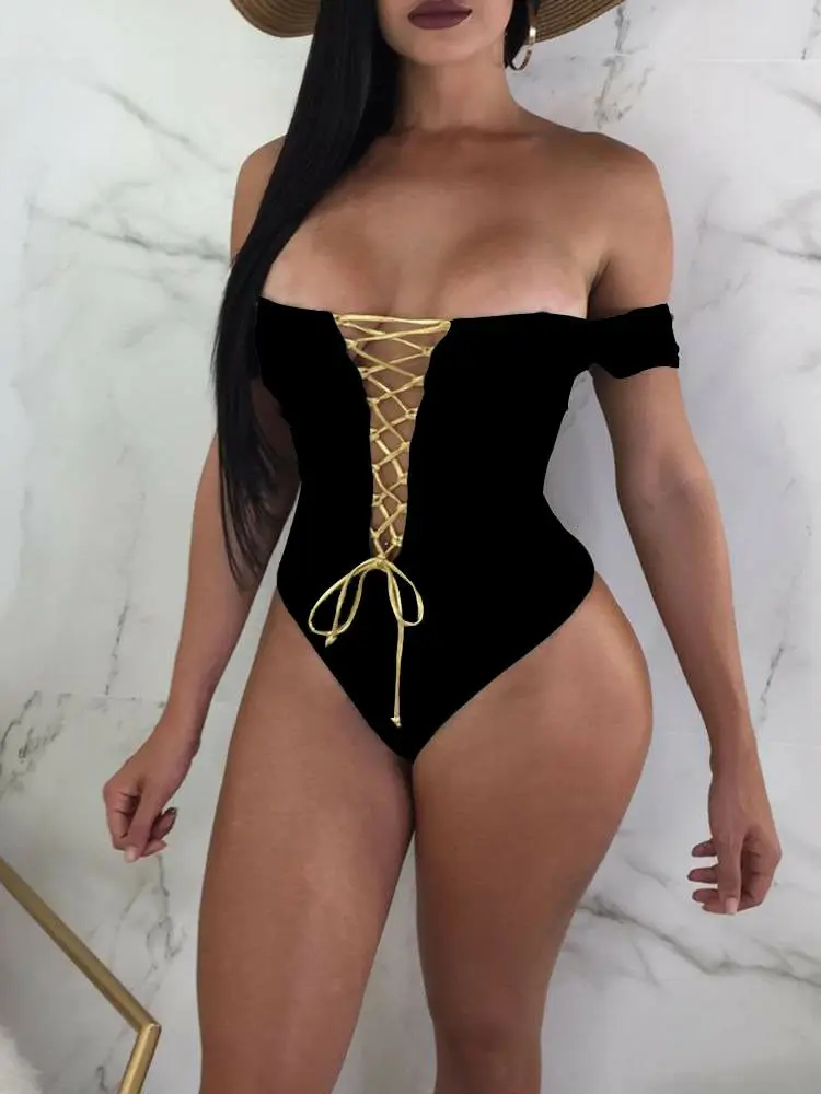 Sexy Women Girls One-Piece Swimsuit Beach Swimwear Monokini Bikini 2019 Bathing Suit | Спорт и развлечения