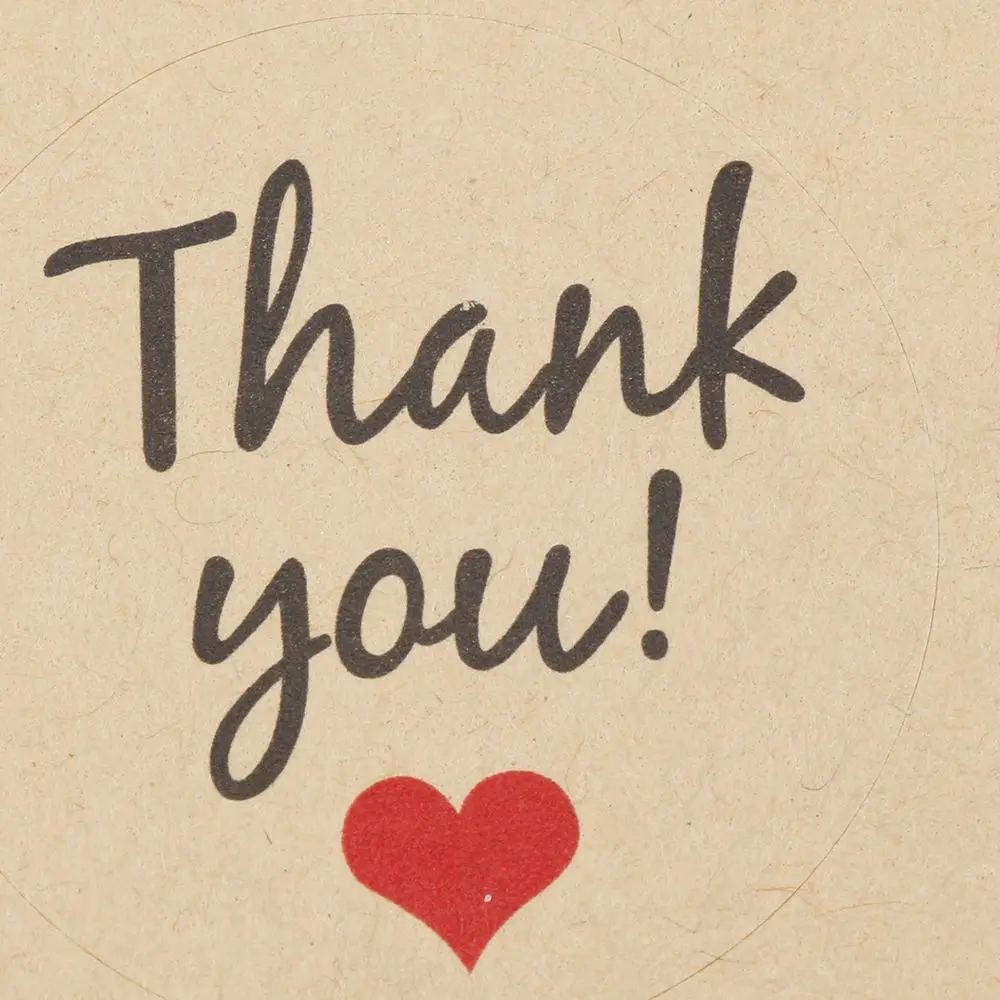 

60 шт конфеты бумажные этикетки/Спасибо любовь наклейки крафт бумажные этикетки наклейки сделай сам подарки ручной работы