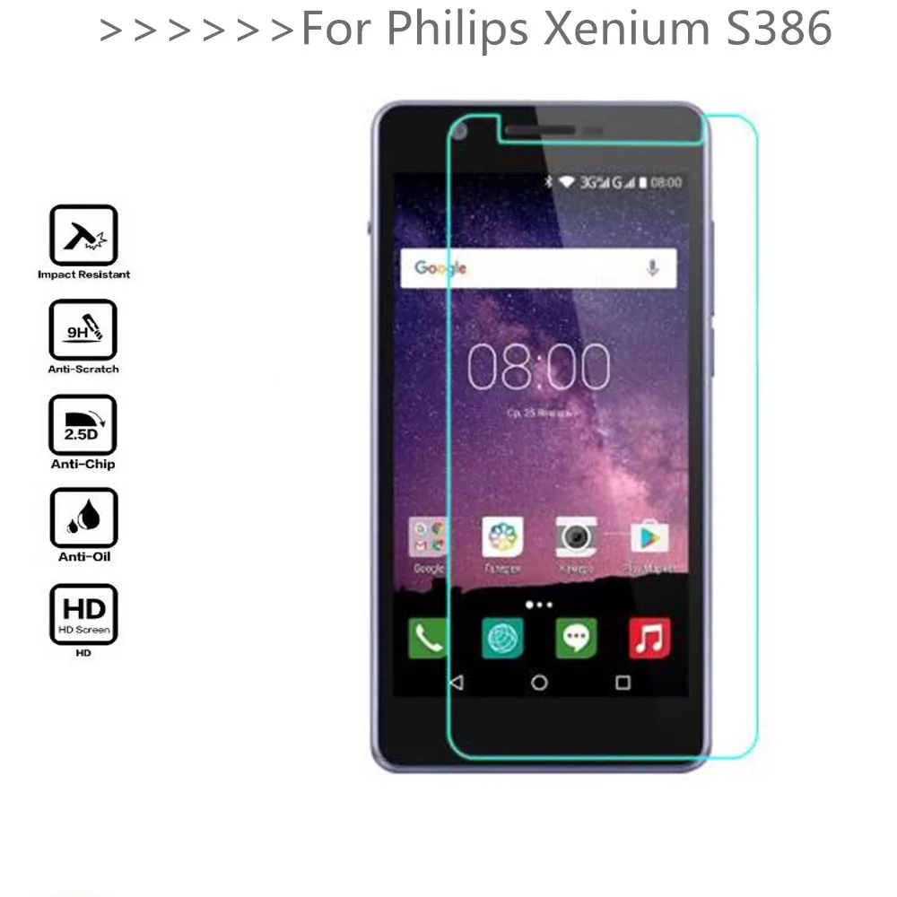Новая защита для экрана телефона Philips Xenium S386 телефонное закаленное стекло