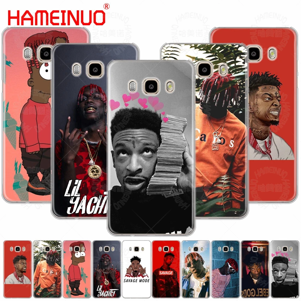 HAMEINUO lil yachty 21 savage чехол для телефона Samsung Galaxy J1 J2 J3 J5 J7 MINI ACE 2016 2015 prime|Бамперы| |