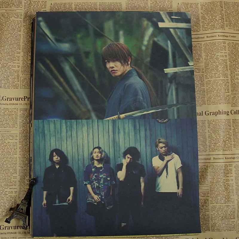 COSY MOMENT ONE OK ROCK Janpanese Rock Band ВИНТАЖНЫЙ ПЛАКАТ Ретро украшение дома кафе настенная декоративная живопись постер QT374 - Цвет: Белый