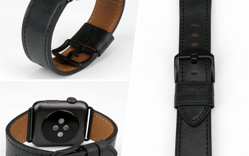 MAIKES аксессуары для часов из натуральной кожи для Apple Watch band 44 мм 42 мм и Apple watch band 40 мм 38 мм iwatch Series 4-1 ремешок