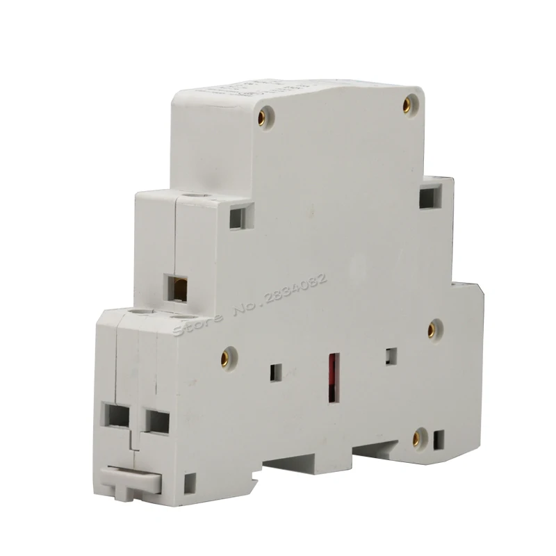 Бытовой контактор переменного тока 25 А 2P 35 мм din-рейка CT1-25 220 В 230 24 110 2NO 2NC 1NO1NC 50/60 Гц