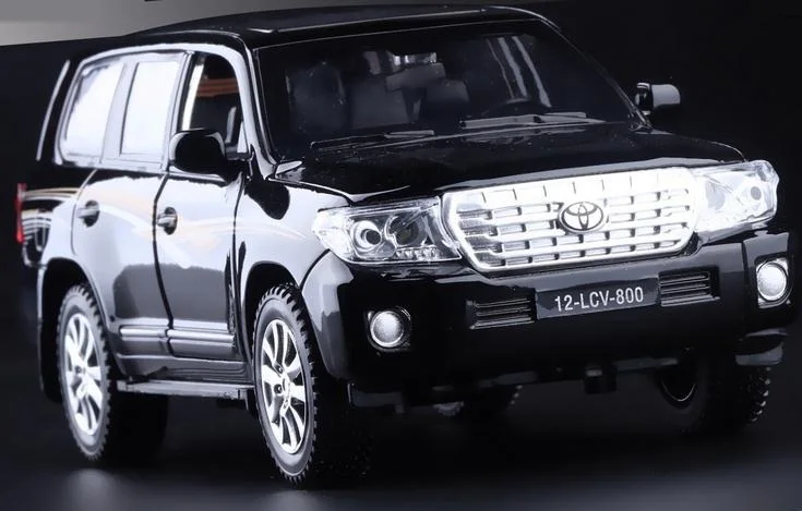 ZXZ 1:32 Новая модель автомобиля Land Cruiser из сплава с оттянутым задним звуком детская