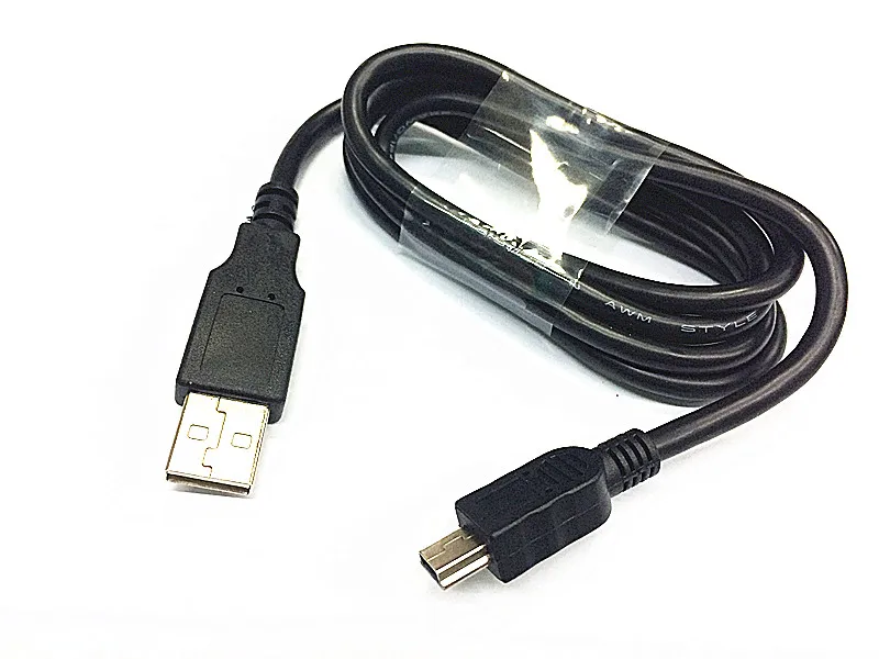 Зарядное устройство mini USB + кабель для синхронизации данных портативного