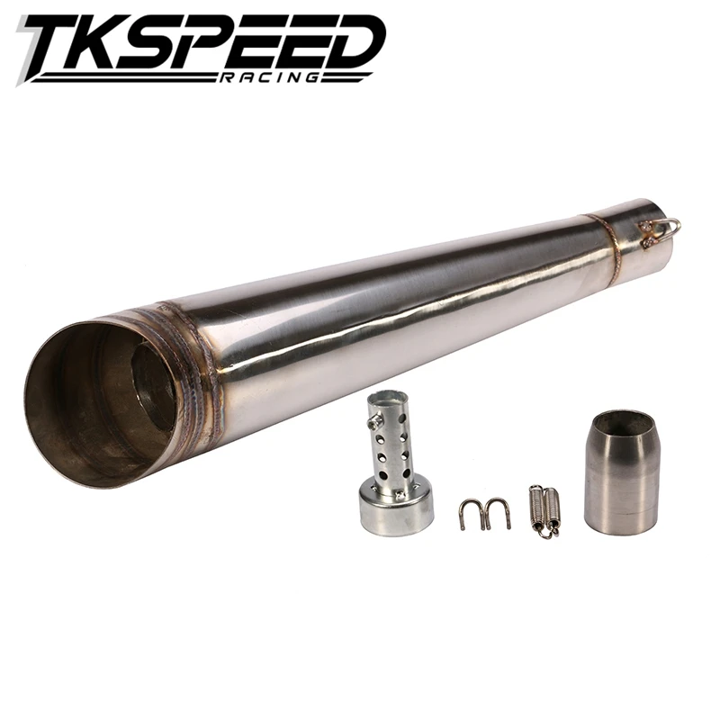 Бесплатная доставка 48 8 мм Модифицированная выхлопная труба мотоцикла из