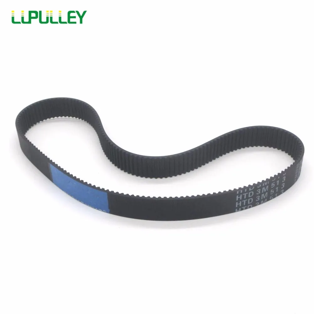 Зубчатый ремень LUPULLEY 2 шт. HTD3M 3 мм 480/483/486/492/495/501/513/519/522/525/528 длина 10/15 ширина для 3M