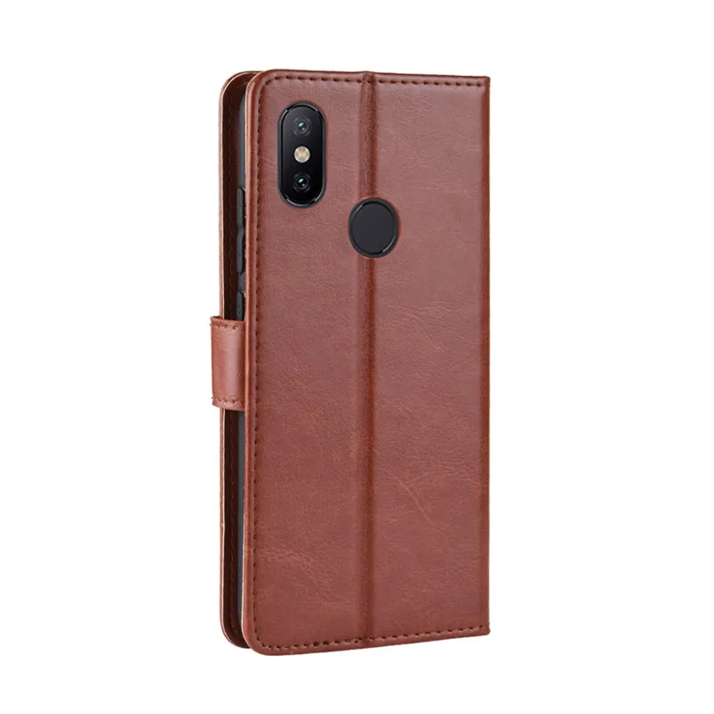 Xiaomi Mi Mix 2 S Чехол Флип Роскошный кошелек Обложка на заднюю панель из искусственной
