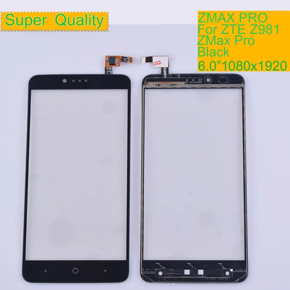 Оригинальный дигитайзер сенсорного экрана для ZTE ZMax Pro Z981 сенсорная панель