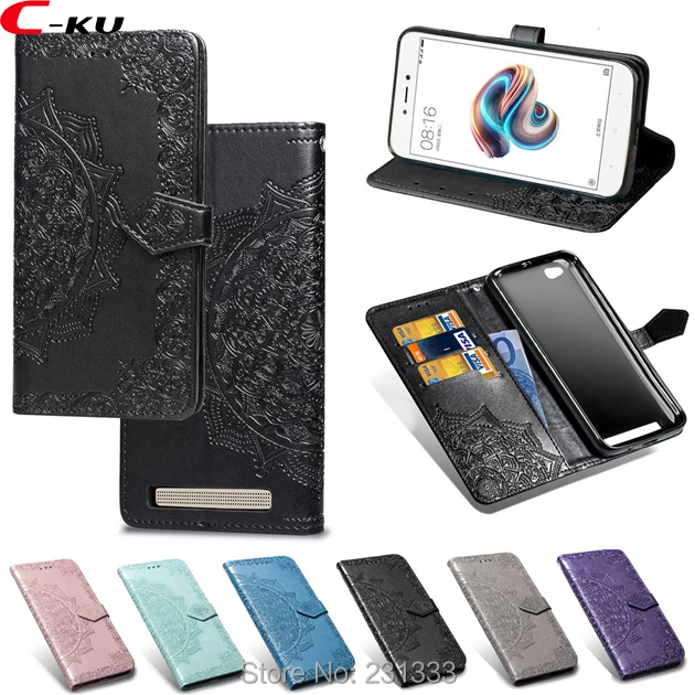 C-ku Mandala Flower Wallet Leather Pouch Case For Samsung Galaxy S8 S9 PLUS Huawei Honor 7A 7C Stand ID Card Skin Cover 1PCS | Мобильные