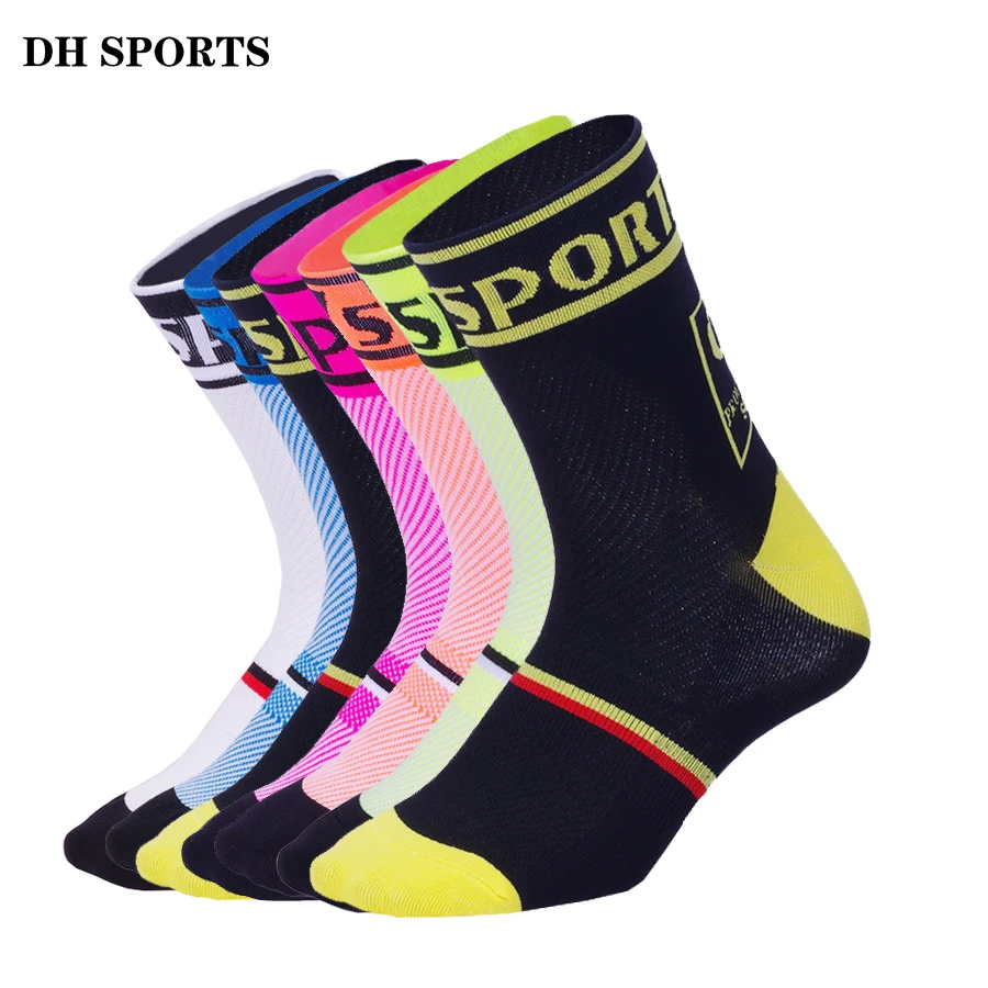 Спортивные носки DH для мужчин и женщин профессиональные качественные брендовые