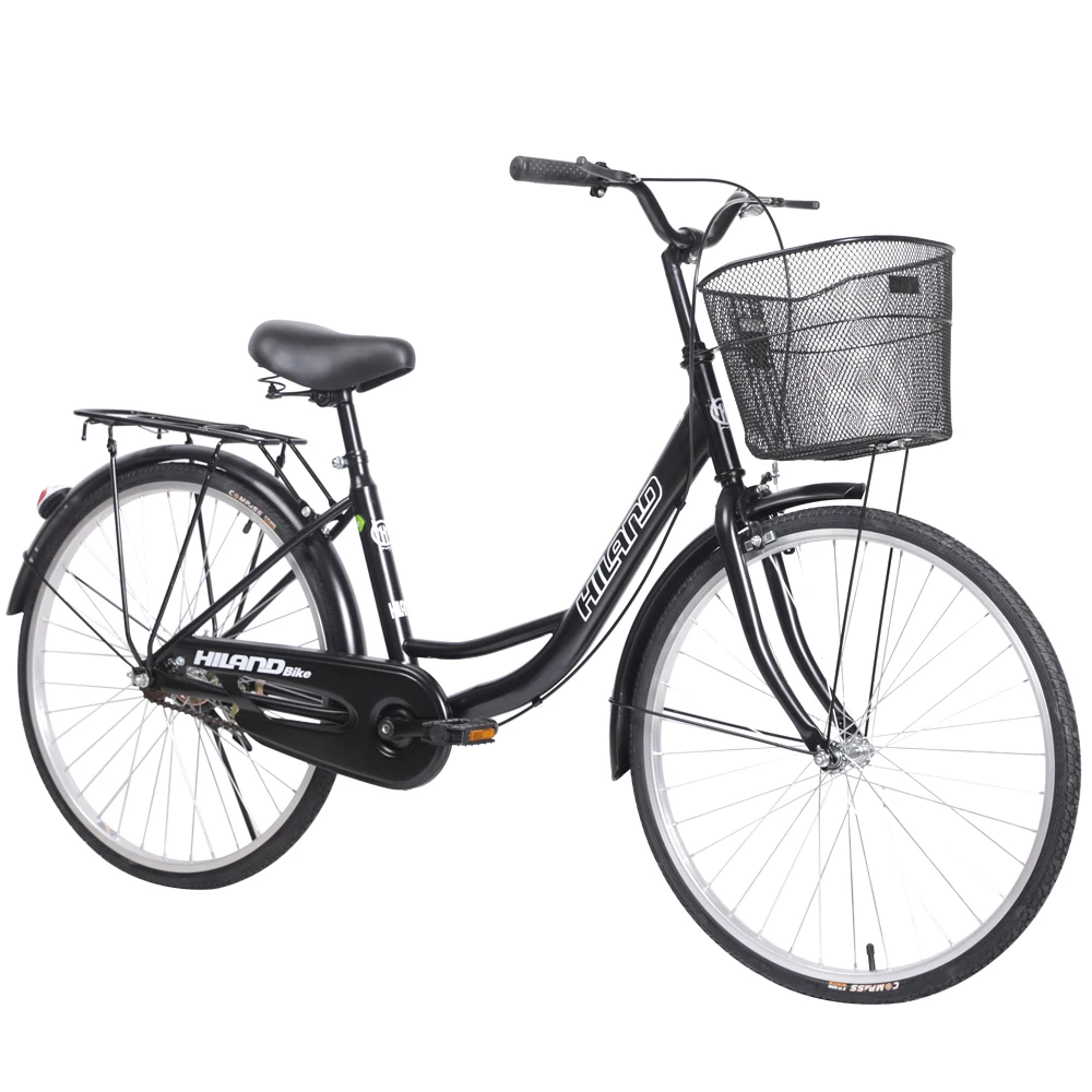 Hiland женский велосипед для взрослых Ретро городской студенческий Барабанный