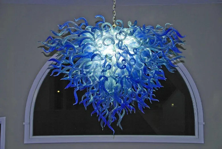 Стеклянная Подвесная лампа светодиодная люстра в форме сердца | Лампы и