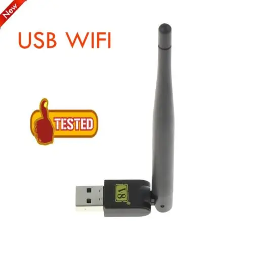 V8 USB wifi с антенной работает для V7 приемник Цифровой спутниковый ресивер и другие