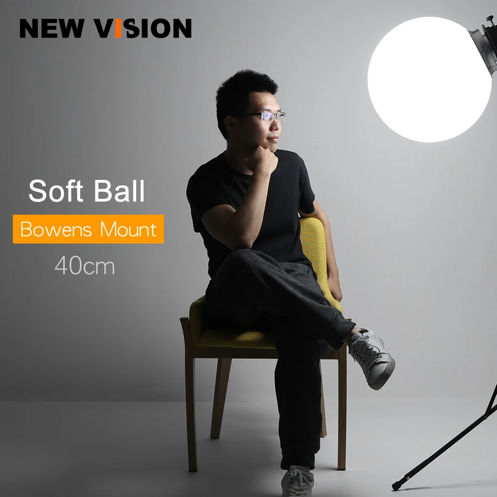 Софтбокс 16 &quotx 16&quot 40 см * для студийной фотосъемки|ball diffuser|soft lightstudio strobe |