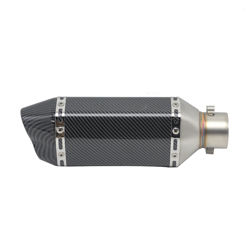 B-03 ZSDTRP 51 мм мотоцикл Akrapovic выхлопная труба глушитель мото велосипедный горшок Escape для Yamaha YZF R1 для Honda CBR250 KTM DUKE Slip-on - Цвет: B-03
