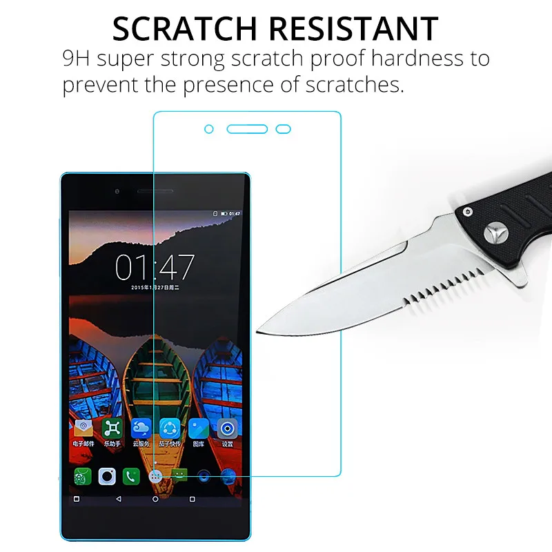 Защитная пленка из закаленного стекла Tab 3 7 для Lenovo 7|Защитные экраны планшеов| |