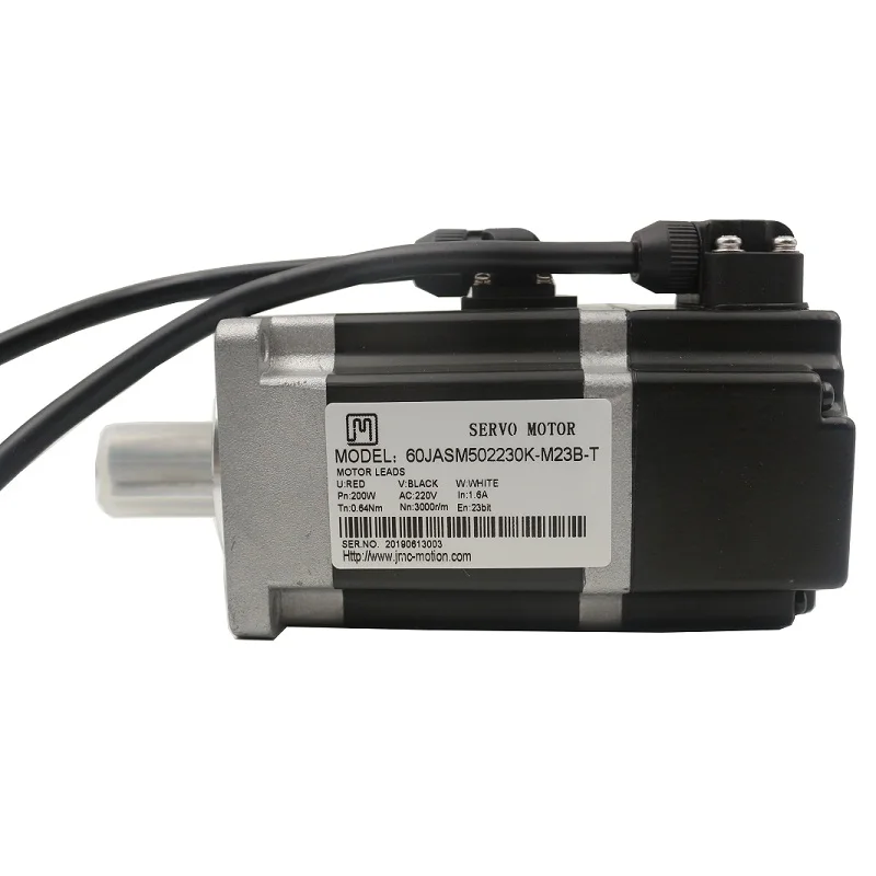 220 V 200 W 0.64NM 3000 RPM для швейной машины Комплект Одиночный фазный двигатель переменного тока
