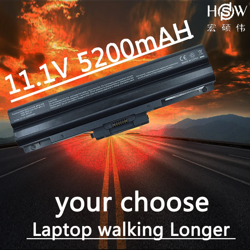 HSW Аккумулятор для ноутбука SONY VGP-BPS13 VGP-BPS13A/B BPS13B/Q BSP13/S BPS13B BPL13 VGN-SR13 аккумулятор SR28 TX36C VGN-AW19
