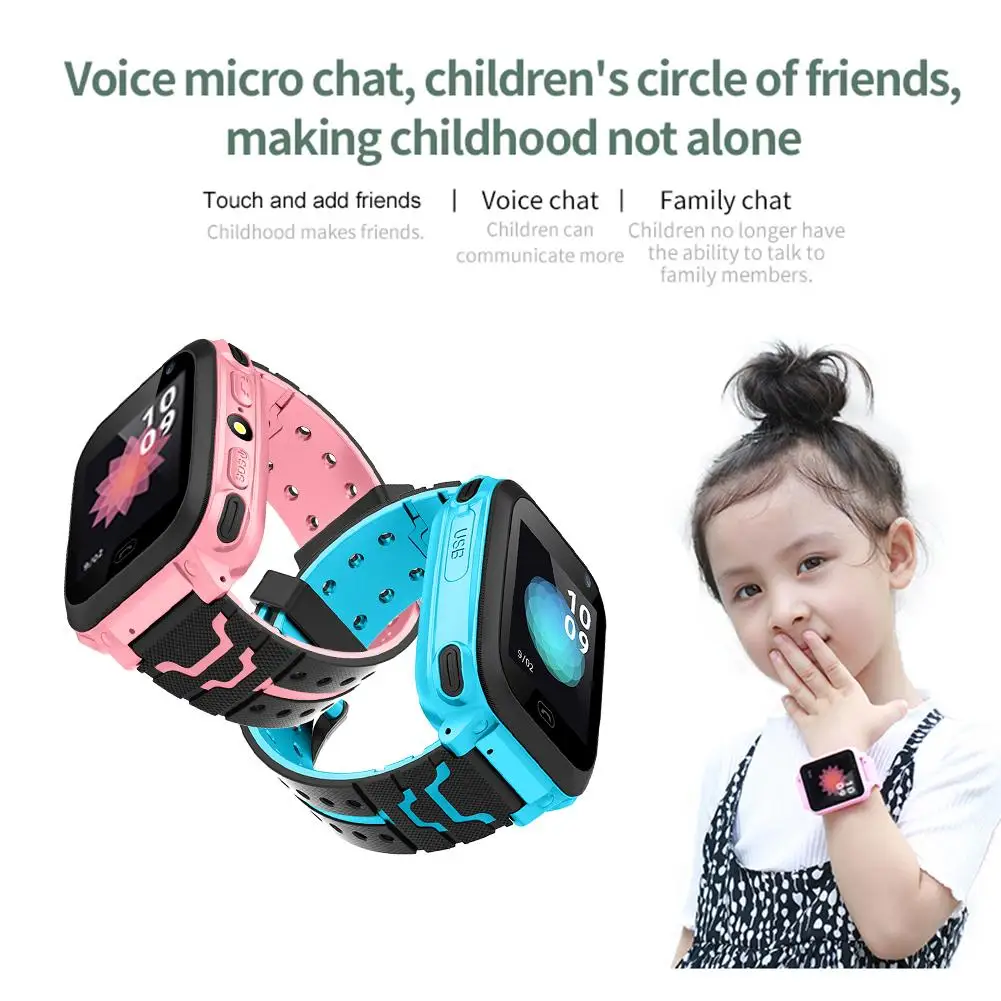 Детские Смарт часы с поддержкой sim карты SOS трекер для детей защита от потери
