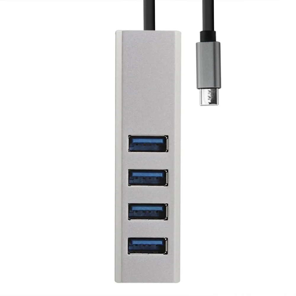 USB 3 0 концентратор типа C 4 порта разветвитель адаптер Мульти интерфейс питания OTG