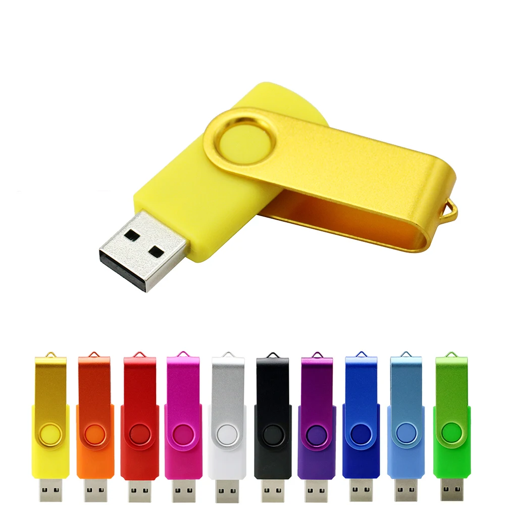 Вращающийся зажимы USB флеш-накопитель 64Гб флэш-накопитель 4 ГБ 8 оперативной