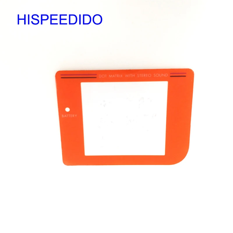 Hipeedo 3 шт./лот цветной пластиковый защитный экран линзы для Gameboy Classic GBO GB Защитная