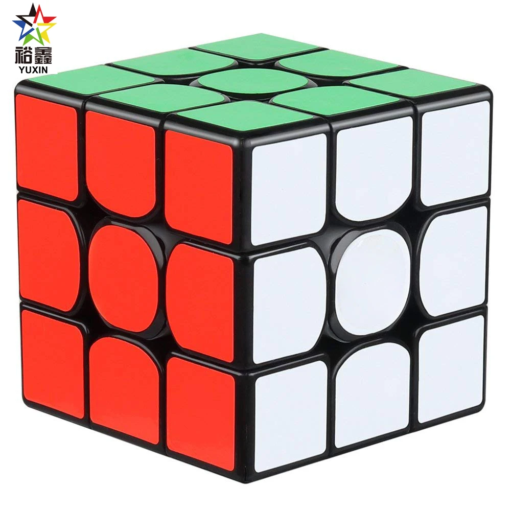 YUXIN Huanglong Профессиональный 3x3x3 Магнитный магический куб скоростной пазл 3x3