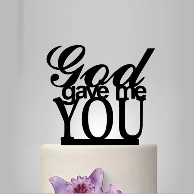 2017 акрил золотой Топпер для свадебного торта Свадебная подставка свадебное