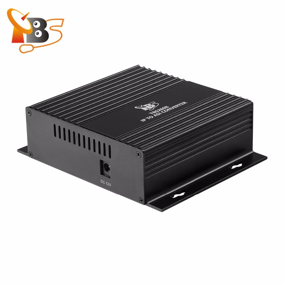 Медиа конвертер TBS260B DVB HD IP в ASI поддерживает UDP RTP однорежимный и многоадресный