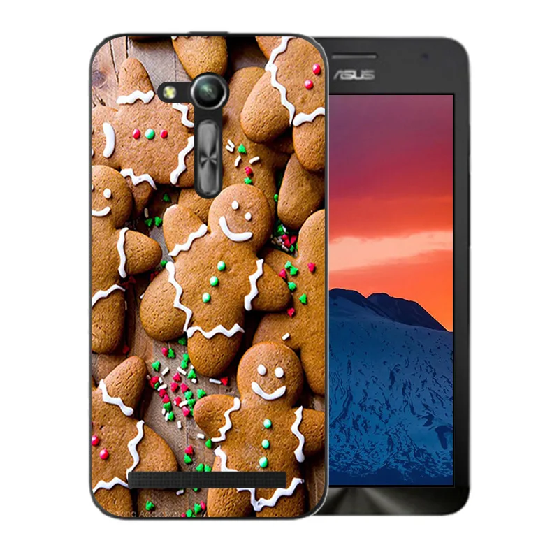 Чехол для Asus ZB450KL чехол веселый X'MAS шаблон Zenfone GO 2nd Gen ZB452KG ASUS_X014D 4 5 дюймов |