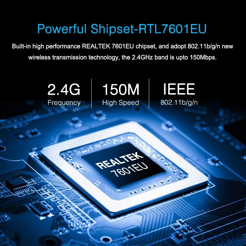 USB WiFi Adapter Mini Network Card 150mbps 2dBi Wi-Fi PC Wi Fi Antenna Dongle 2.4G Ethernet Receiver | Компьютеры и офис