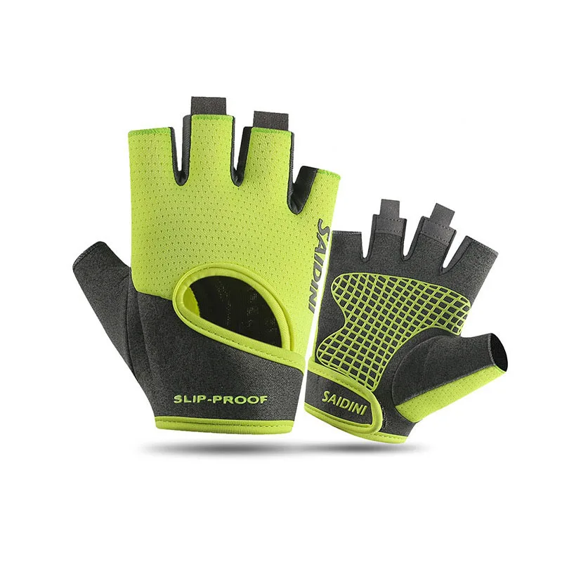 Дышащие спортивные перчатки для бодибилдинга тяжелой атлетики йоги