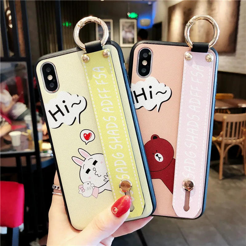 Модный мягкий из высокотемпературного полиуретана чехол для iPhone X XR XS MAX 6 6S 7 8 Plus