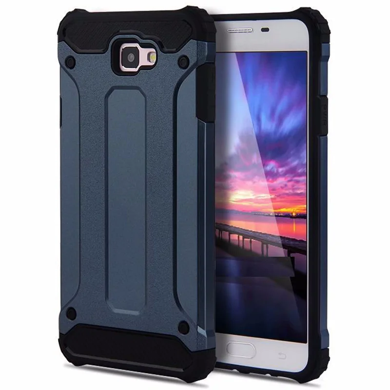 Case for Samsung J7 Prime Galaxy on Heavy Duty Armor Silicone Shockproof Hard Back Cover Shock Proof |