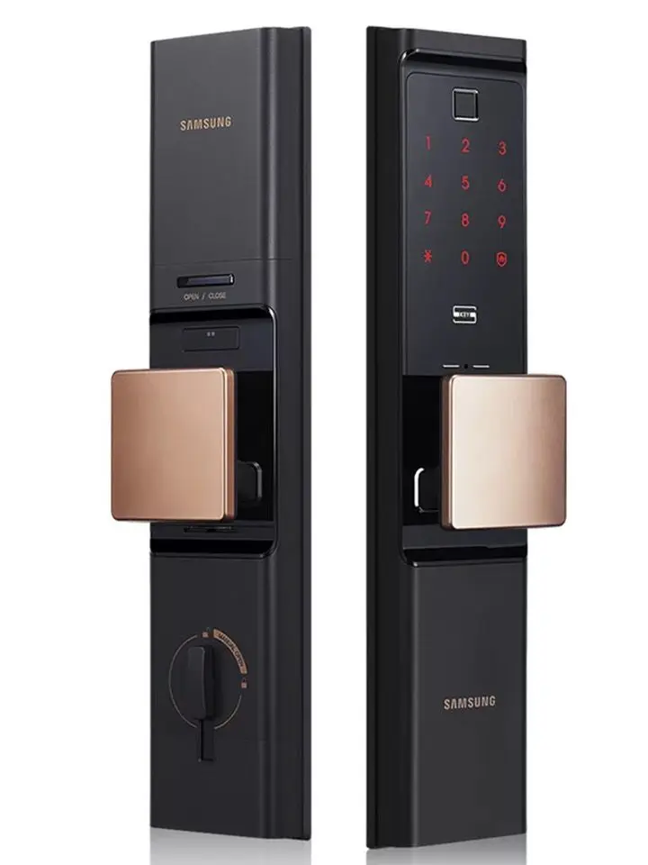 SAMSUNG [SHP DR708] Цифровой Дверной замок со сканером отпечатков пальцев и поддержкой Wi