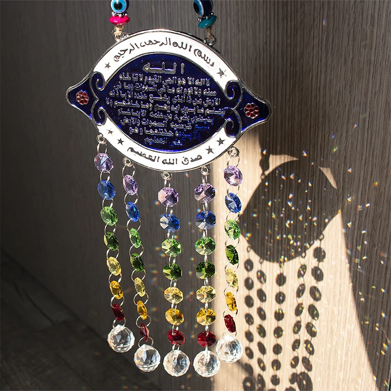 H & D Chakra Suncatcher орнамент с индеей злой амулет в виде глаза удача Подвеска для дома