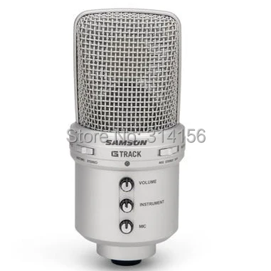 Оригинальный Samson G-Track/G Track USB конденсаторный микрофон со встроенным