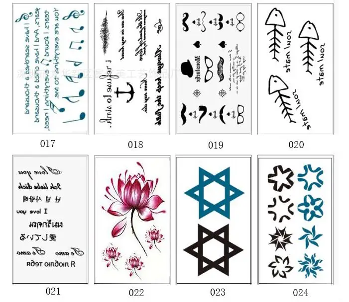 12 видов цветов милые водонепроницаемые временные тату Ловец снов в виде перьев