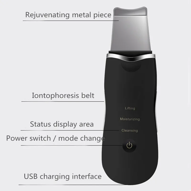 Ультразвуковое устройство для очистки пор и удаления чёрных точек