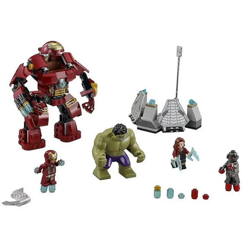 248 шт супер герой Железный человек Compatibie Legoings Строительные блоки Набор игрушек
