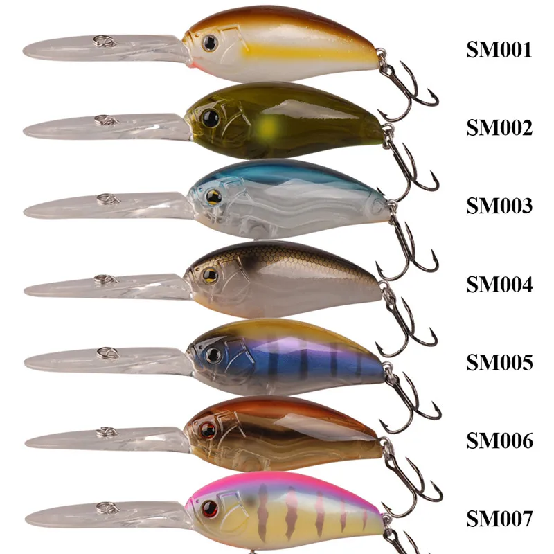 TAF Crank Bait 63 мм 20 2 г плавающая 4 0 м рыболовная приманка ABS пластик Isca искусственная