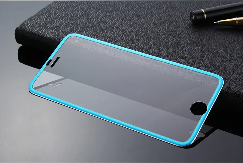 10 шт 3D полное покрытие Tianium металлический край закаленное стекло для iPhone 11 Pro Max XS XR X 8 7 6 6S Plus 9H Взрывозащищенный протектор экрана